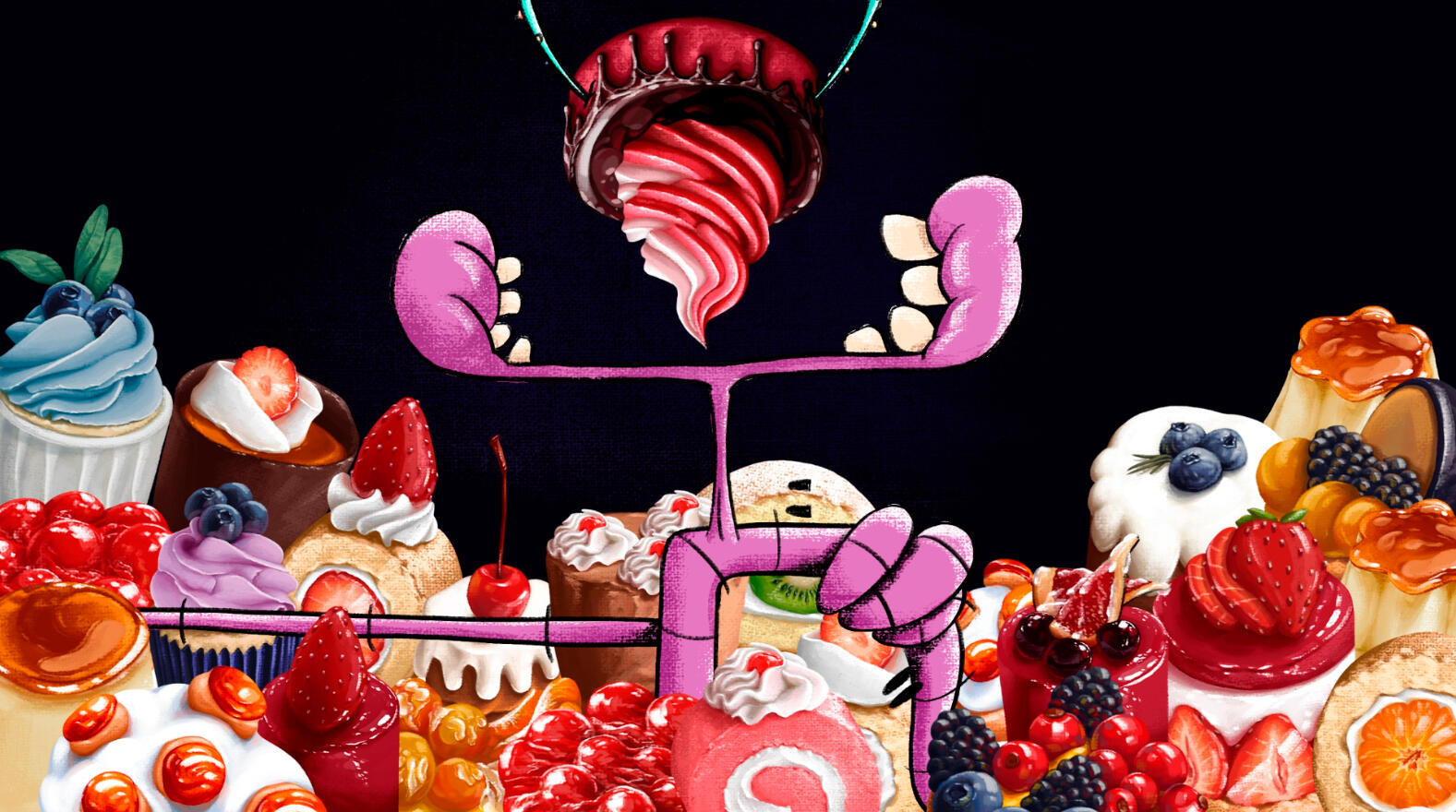 69,000 Calorie CAKE MUKBANG ASMR!!!